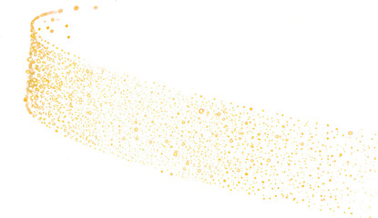 Wall Mural - golden glitter curve the whisper of stars a gold glitter trail across the universe png clipart trans