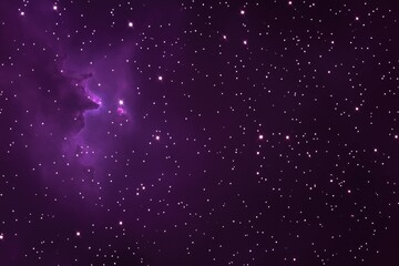 Wall Mural - a dark blue sky filled with many purple stars, great for astronomy and space-themed illustrations