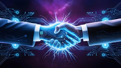 hand and technology