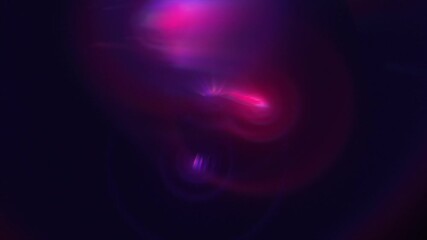 Wall Mural - pulsating light source with rainbow fringe. use as a dynamic light element or fast lens flare in vid