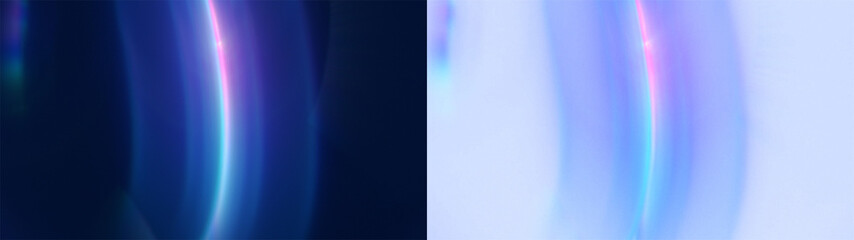 Wall Mural - curved light prism overlay: abstract background with curved light lines and a subtle prism effect. u