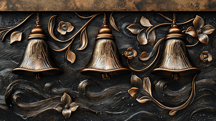 Canvas Print -  serene bell chimes