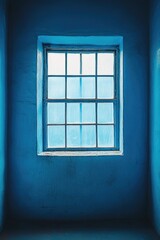 Sticker - Blue Room with Window