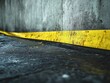 © Alexandr - Yellow line on concrete wall