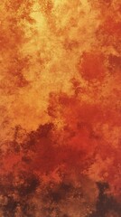 Poster - Abstract fiery orange and red textured background.