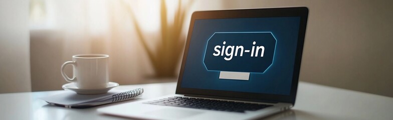 Poster - Laptop displaying 