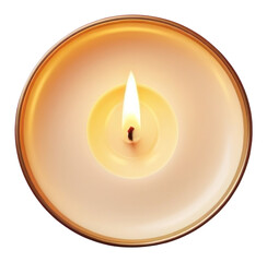 Wall Mural - png burning candle fire illuminated simplicity.