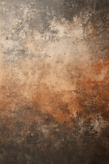 Wall Mural - Minimal Abstract Painting in Brown and Grey Tones