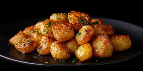 Poster - Potato dish with parsley