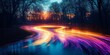 © Snap Bloom - pixelated streaks shift through luminous surreal digital landscapes., Generative AI