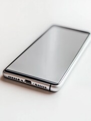 Wall Mural - Sleek Smartphone with Charging Port