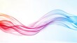 © Albert - A blue and pink wave on a white background