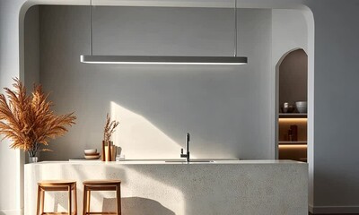 Wall Mural - Modern Minimalist Kitchen Interior Design