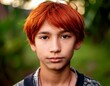 © Masrur - Portrait of a 14 year old ginger boy with red hair