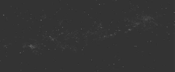 Wall Mural - vector white grunge abstract dust and scratches design black background