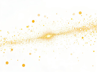 Wall Mural - Sparkling light gold energy glitter firework and bokeh, dynamic explosion sparkling light, glitter, and bokeh in motion