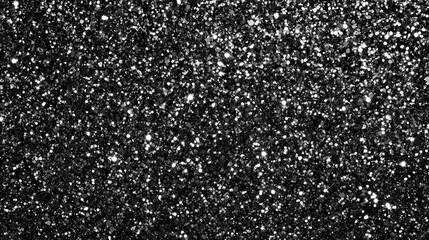 Wall Mural - sleek silver glitter texture background elegant shimmering particles ideal for high-end design proje