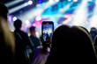 © Alexey Tkachenko  - Video recording of concert on a smartphone