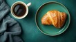 © talkative.studio - Croissant and Coffee Morning Breakfast Delight