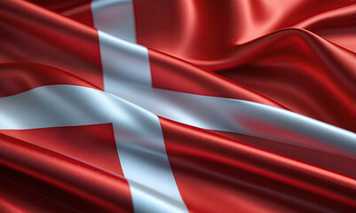 danish flag for national Day or Independence Day of denmark