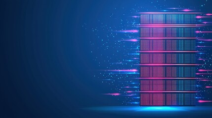 Abstract Data Server: High-Speed Digital Information Flow