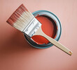 © Mara Zemgaliete - Paint brush and can
