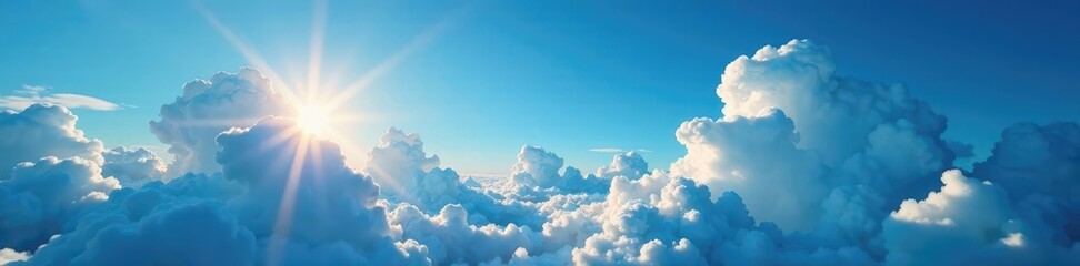 stunning high-res image; dramatic cloud formations, deep blue sky , picture, cloudscape