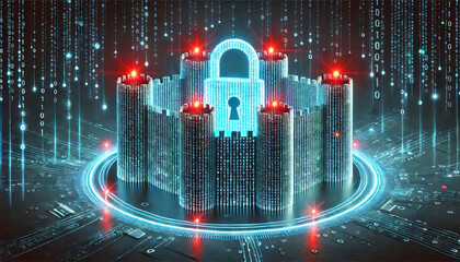 Binary digital fortress - Cyber security