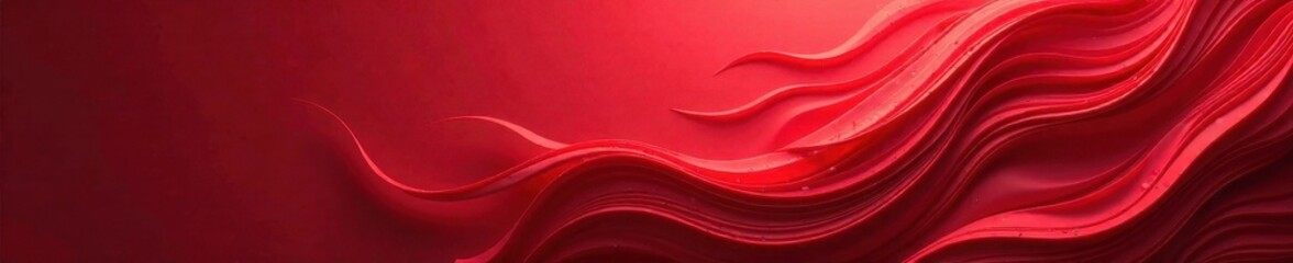 Wall Mural - Abstract swirling red texture, vibrant crimson hues, burgundy, energy