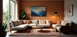 © Udomner - Cozy living room, soft lighting, comfortable furniture, window, furniture