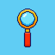 © Rahmat - Pixel art magnifier game asset design
