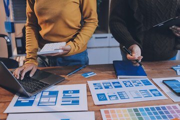 UX UI and Programming development technology.