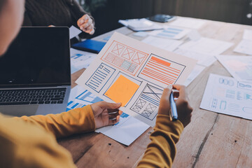 ux ui and programming development technology.