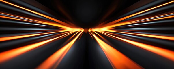 Wall Mural - burst abstract background idea. dynamic light abstraction representing speed and innovation in techn