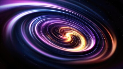 Wall Mural - Galaxy abstract background idea. Vibrant swirling galaxy with mesmerizing colors and cosmic patterns in the universe.