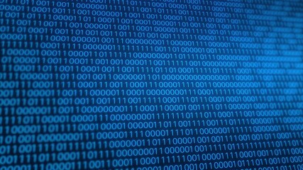 numbers background with binary digits ideal for technologyrelated designs, cybersecurity concepts, digital innovation illustrations, and data communication visuals.