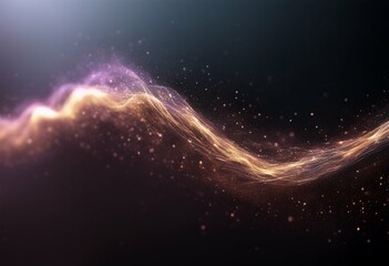 particles technology background abstract dark digital abstract wave particle backgroun
