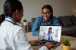 © velikiyzayats - Telemedicine in Action: Doctors Engaging in Virtual Consultation for Enhanced Healthcare Accessibility