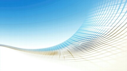 Aufkleber - Abstract design with soft curves and gradient colors, suggesting fluidity and motion.