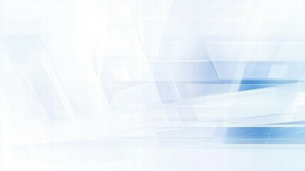 Wall Mural - a soft, abstract background featuring light blue and white tones, ideal for digital design.