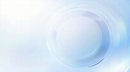 Aufkleber - Abstract blue background with circular patterns, suitable for graphic design or presentations.