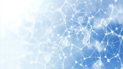 Poster - Abstract representation of interconnected networks, suggesting technology and communication.