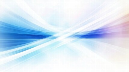 Aufkleber - Abstract blue and white background with smooth flowing lines, ideal for digital design.
