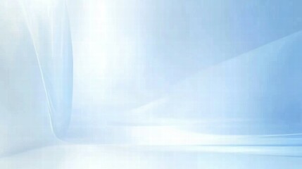 Aufkleber - A soft, abstract background with light blue tones, suitable for presentations or digital media.