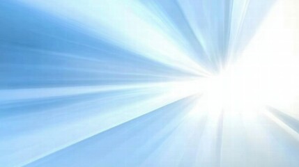 Aufkleber - A bright, abstract background with rays of light emanating from a central point.