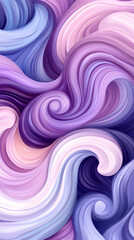 Wall Mural - Abstract Swirling Pastel Colors Background Design.