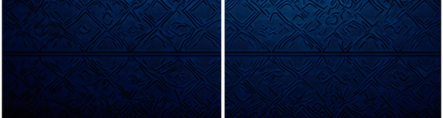 Wall Mural - Set of dark blue gradient background with Arabian patterns. Arabic Mosaic Ornament Background. Muslim Decoration. Ramadan Kareem, Berat Kandil Islamic background