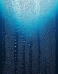 Wall Mural - water rain drops, steam, shower, isolated, transparent background, realistic, pure, droplets, clear,