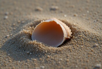 shell on the sand