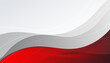 © boskecil - Abstract Wavy Background in Red and Gray